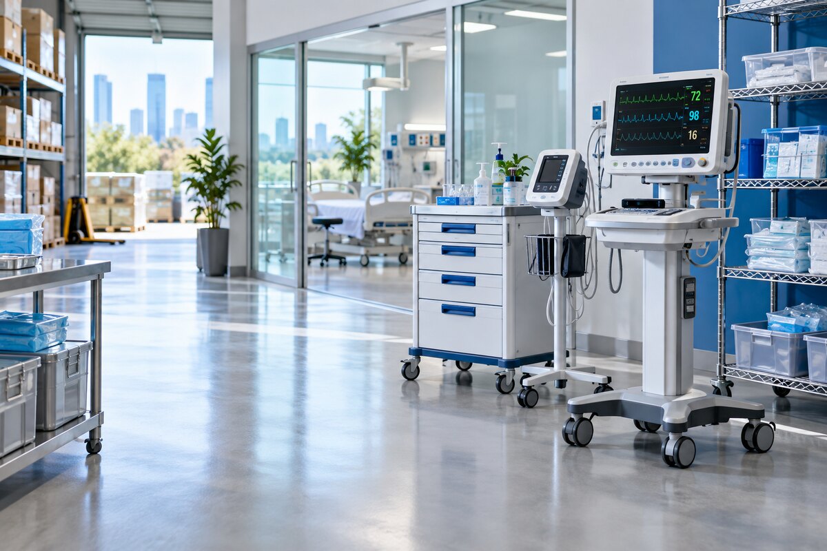 Modern medical monitoring and clinical supply equipment